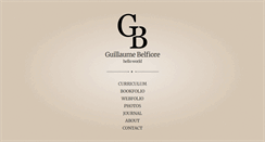 Desktop Screenshot of guillaumeb.com