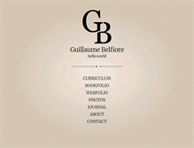 Tablet Screenshot of guillaumeb.com